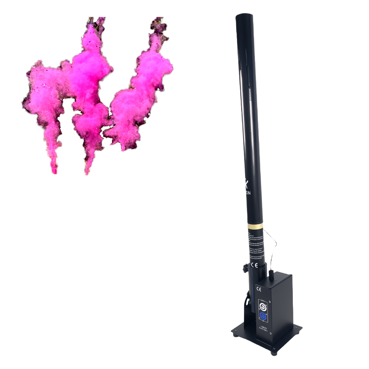 Confetti Cannon Tube - Electric Confetti Launcher Remote Control Single