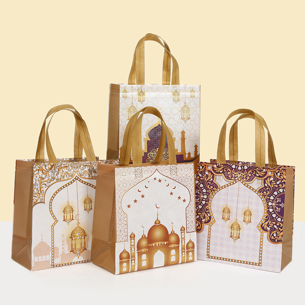 6Pcs Eid Mubarak Theme Non-Wov - огляд і ціна Event Party Shop