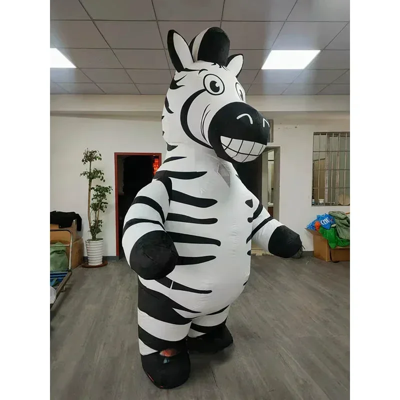 Inflatable Zebra Mascot Costum - огляд і ціна Event & Party Supply