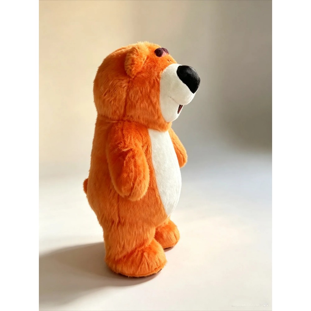 Inflatable Orange Bear Mascot  - огляд і ціна Event & Party Supply