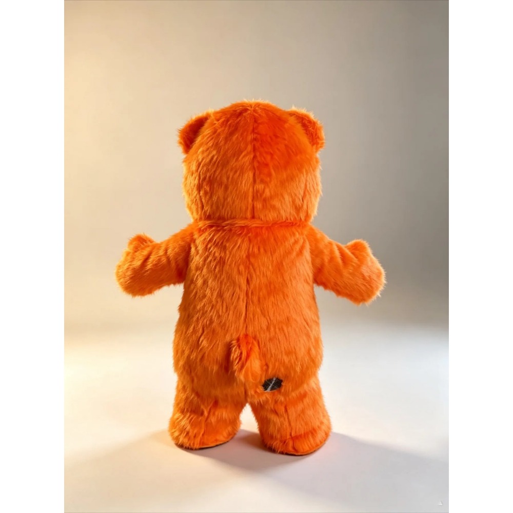 Inflatable Orange Bear Mascot  - огляд і ціна Event & Party Supply