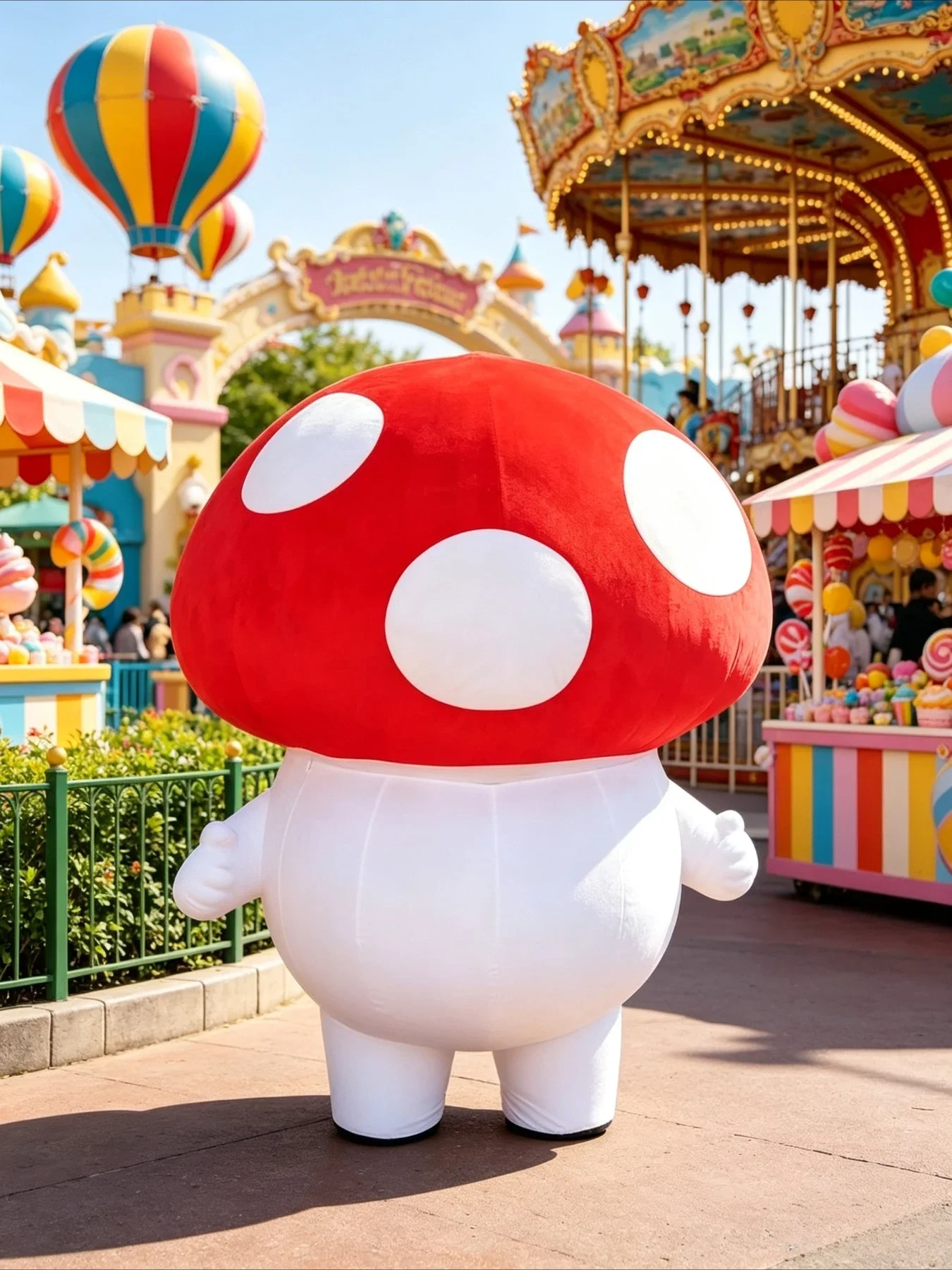 Inflatable Mushroom Mascot Cos - огляд і ціна Event & Party Supply