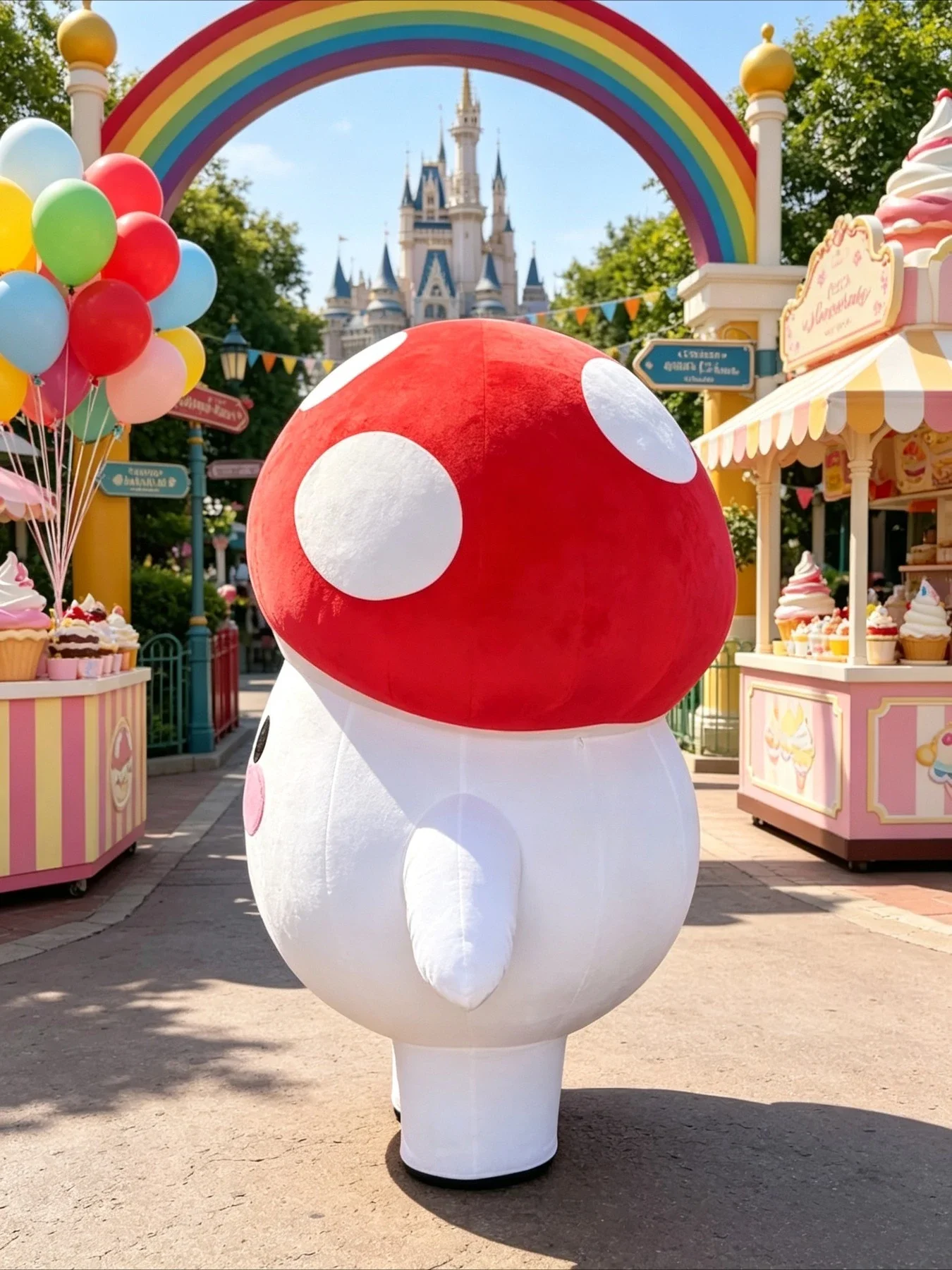 Inflatable Mushroom Mascot Cos - огляд і ціна Event & Party Supply