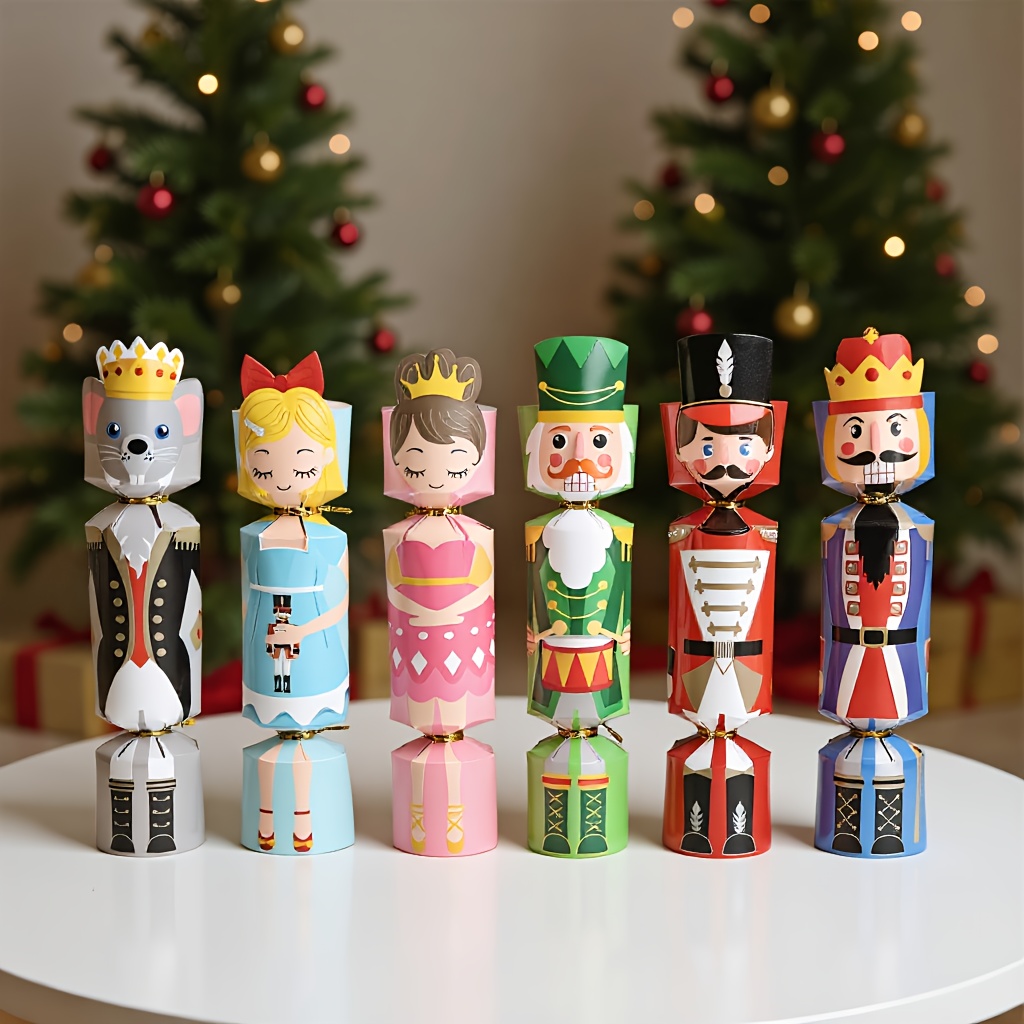 24Pcs Christmas Cracker Nutcra - огляд і ціна Event Party Box