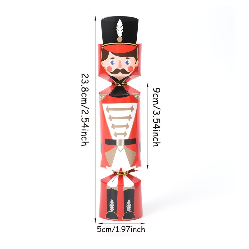 24Pcs Christmas Cracker Nutcra - огляд і ціна Event Party Box