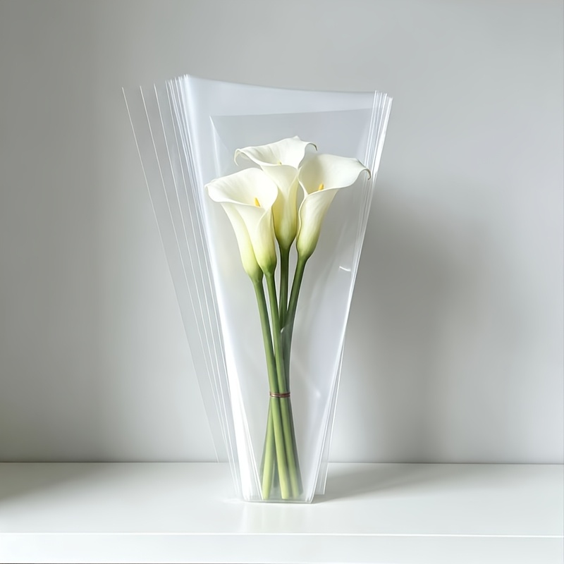 52pcs Transparent Plastic Bouq - огляд і ціна Event Party Shop