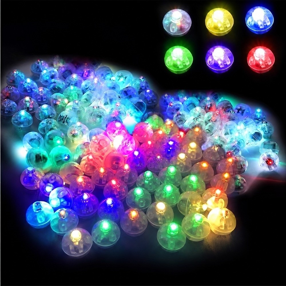 50Pcs New LED Flashing Balloon - огляд і ціна Led Balloon Light