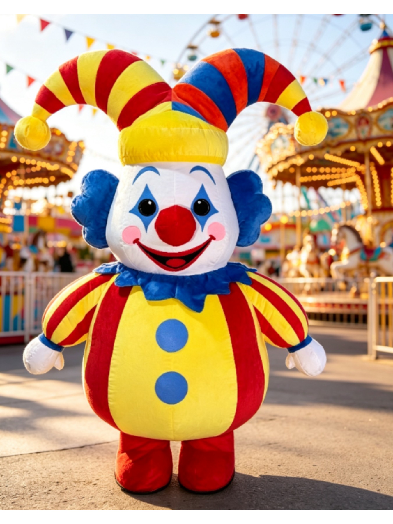 Inflatable Circus Clown Mascot - огляд і ціна Event & Party Supply