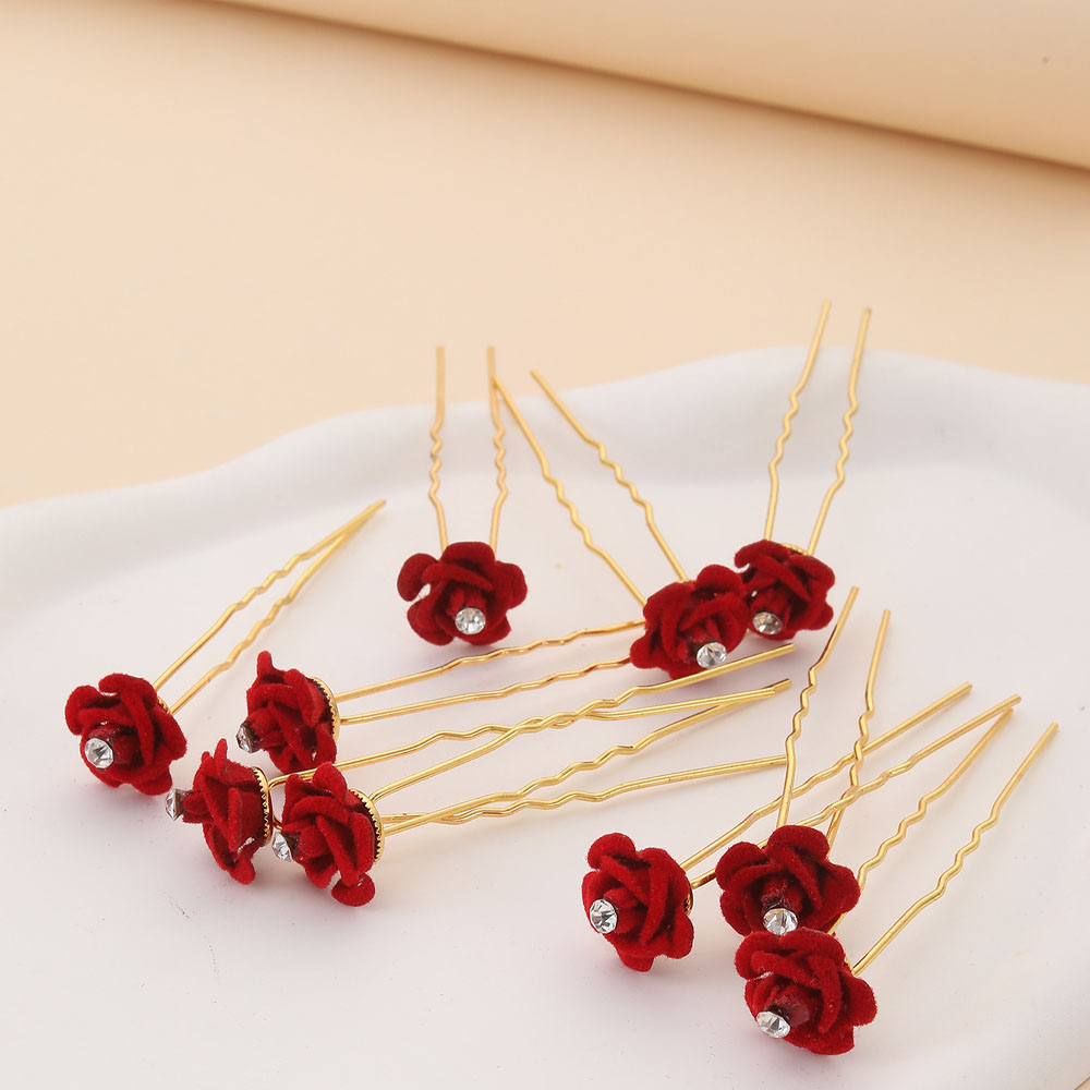 10Pcs Rose Hair Accessories We - огляд і ціна Event Suppliers