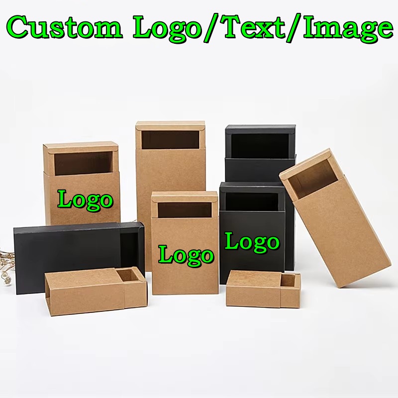 20PCS 350gsm Drawer Kraft Blac - огляд і ціна Event Party Box