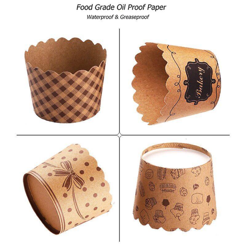 50Pcs/Pack Cupcake Paper Cups  - огляд і ціна Event Suppliers