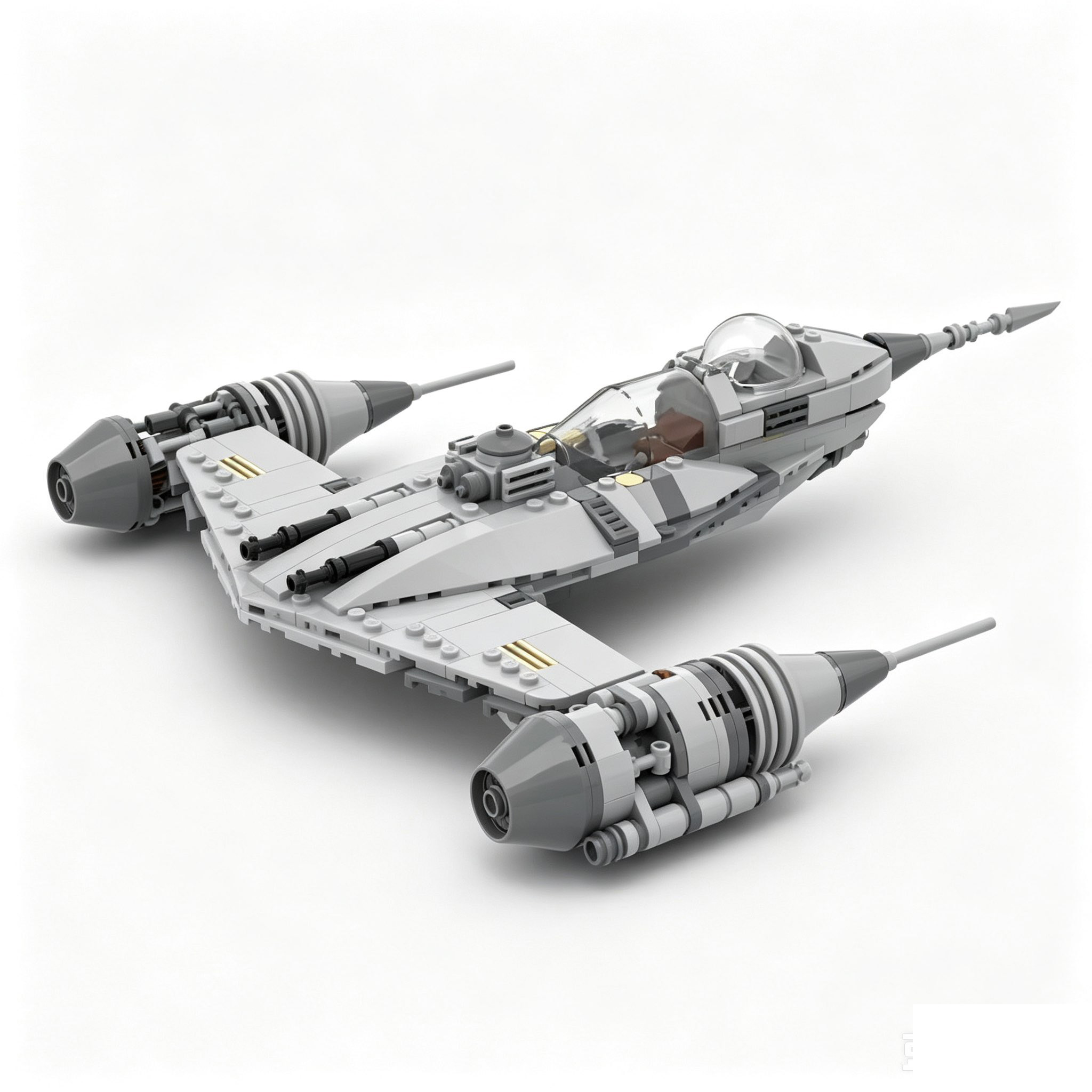 MOC Space N1 Starfighter Build - огляд і ціна Event & Party Supply Photos