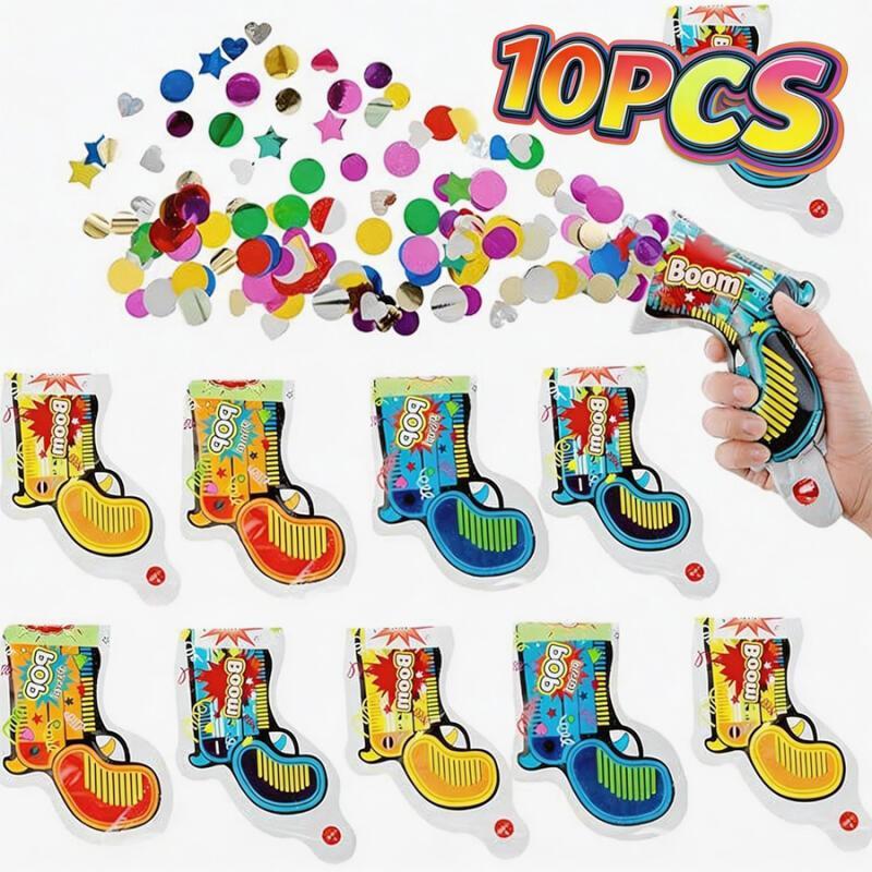 10Pcs Inflatable Boom Confetti - огляд і ціна Confetti Cannon Tube