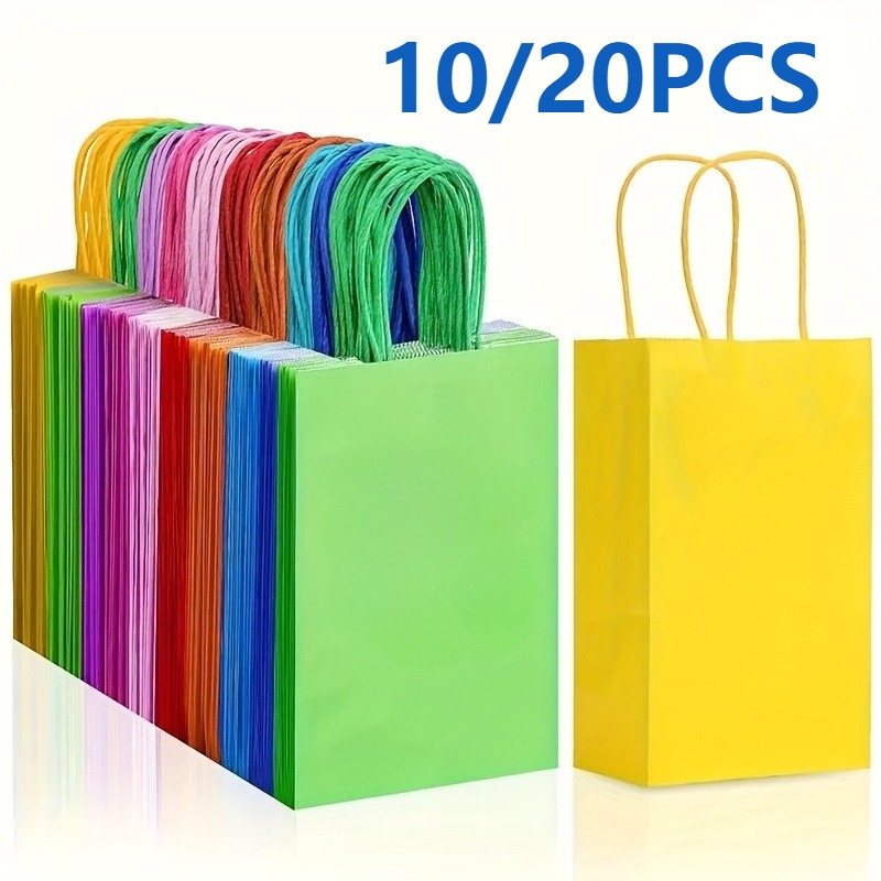 10/20PCS Colorful Kraft Paper  - огляд і ціна Event Party Shop