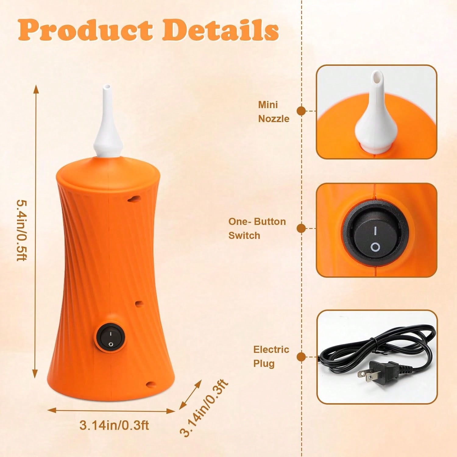 Balloon Pump Electric Air Pump - огляд і ціна Balloon Pump Hand