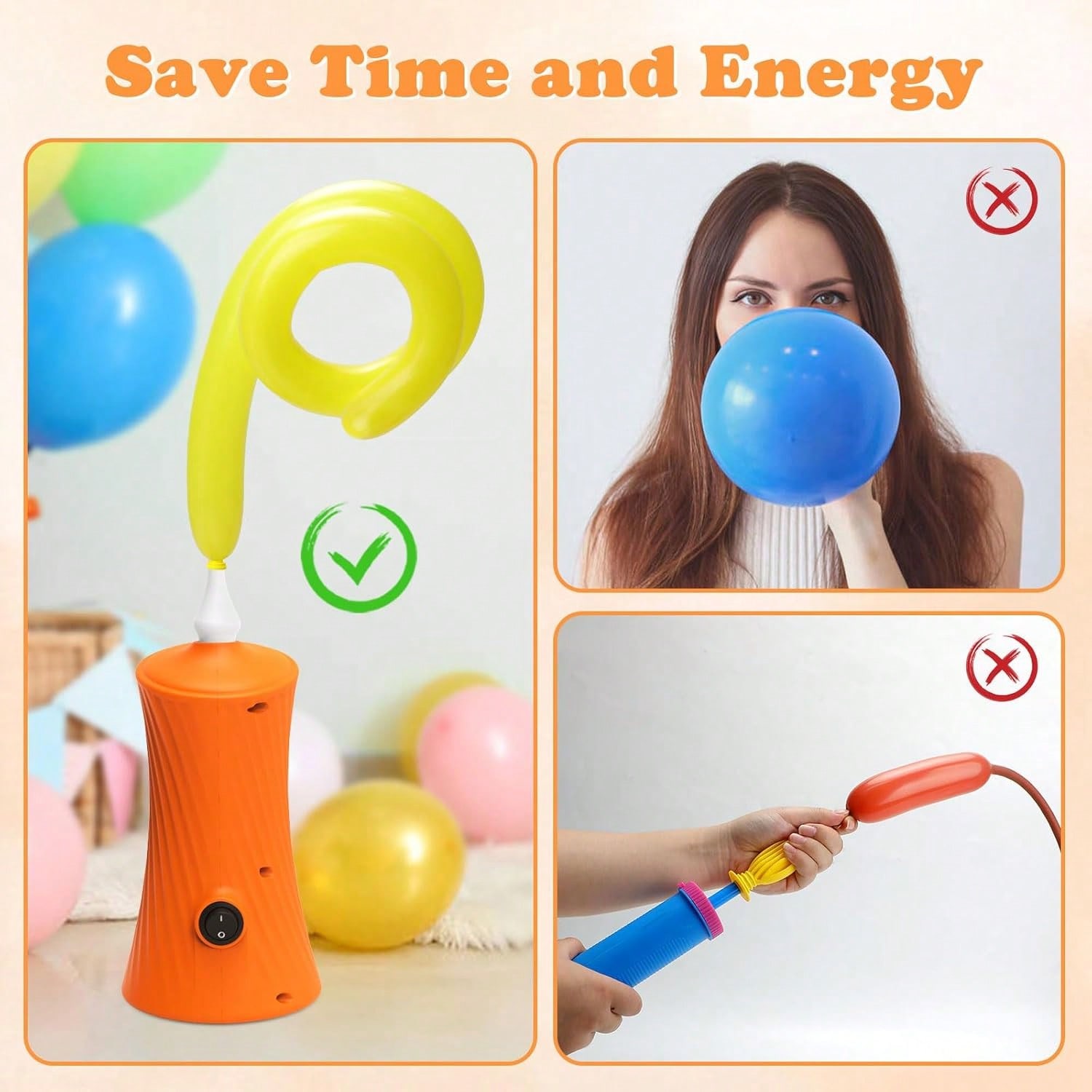 Balloon Pump Electric Air Pump - огляд і ціна Balloon Pump Hand