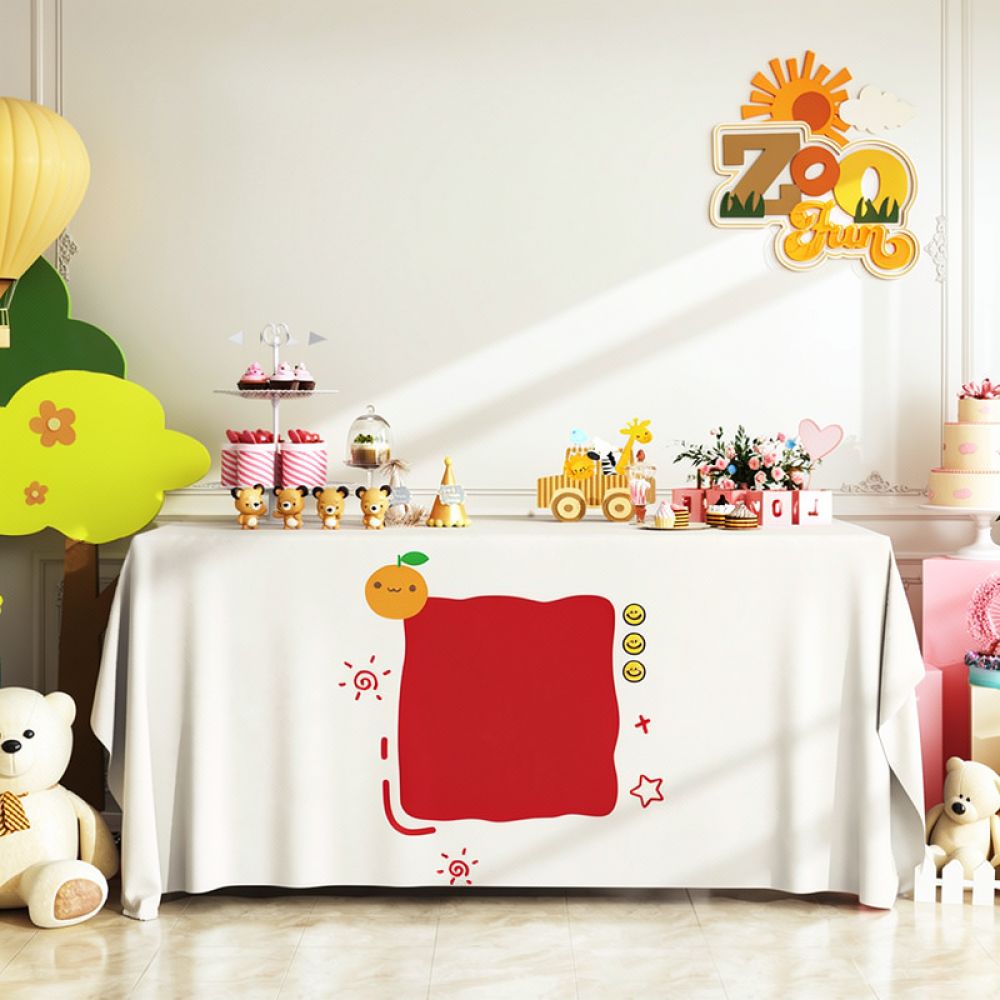 Festive Tablecloth Birthday Pa - огляд і ціна Dessert Table Backdrop