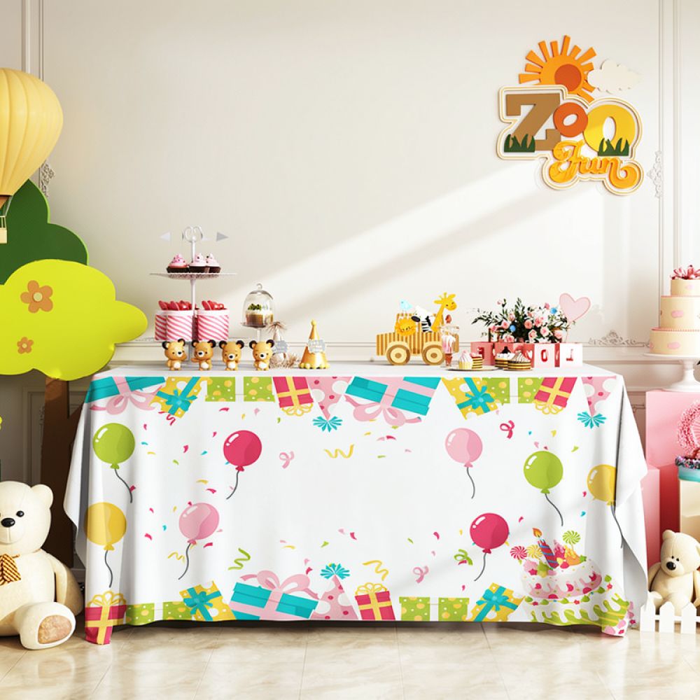 Festive Tablecloth Birthday Pa - огляд і ціна Dessert Table Backdrop